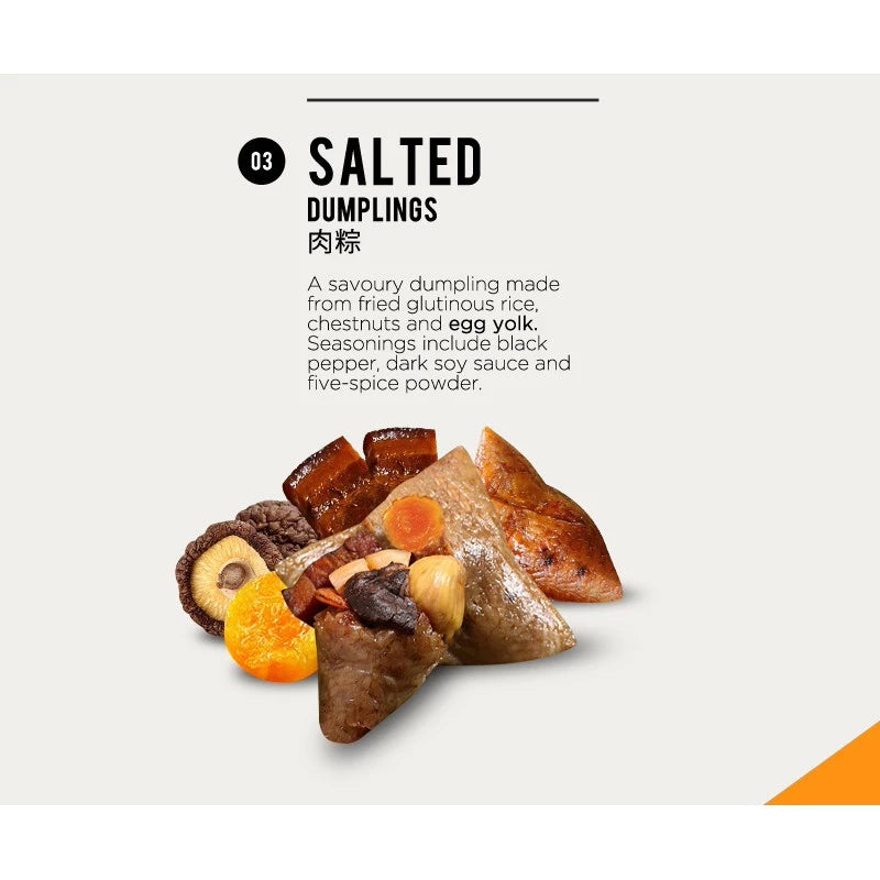 [Xiang Ye] 10 Pcs Traditional Nyonya Rice Dumpling 粽子 Bak Zhang